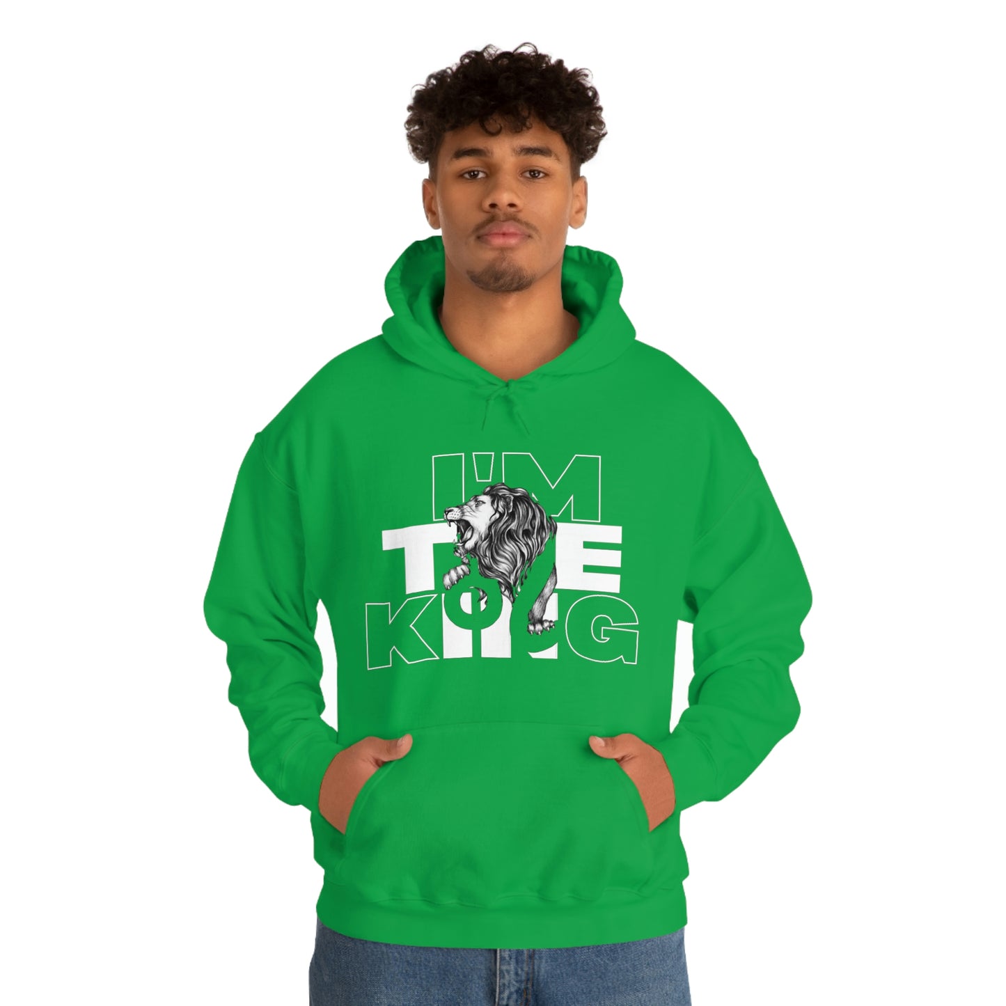 I'm The King Unisex Heavy Blend™ Hooded Sweatshirt