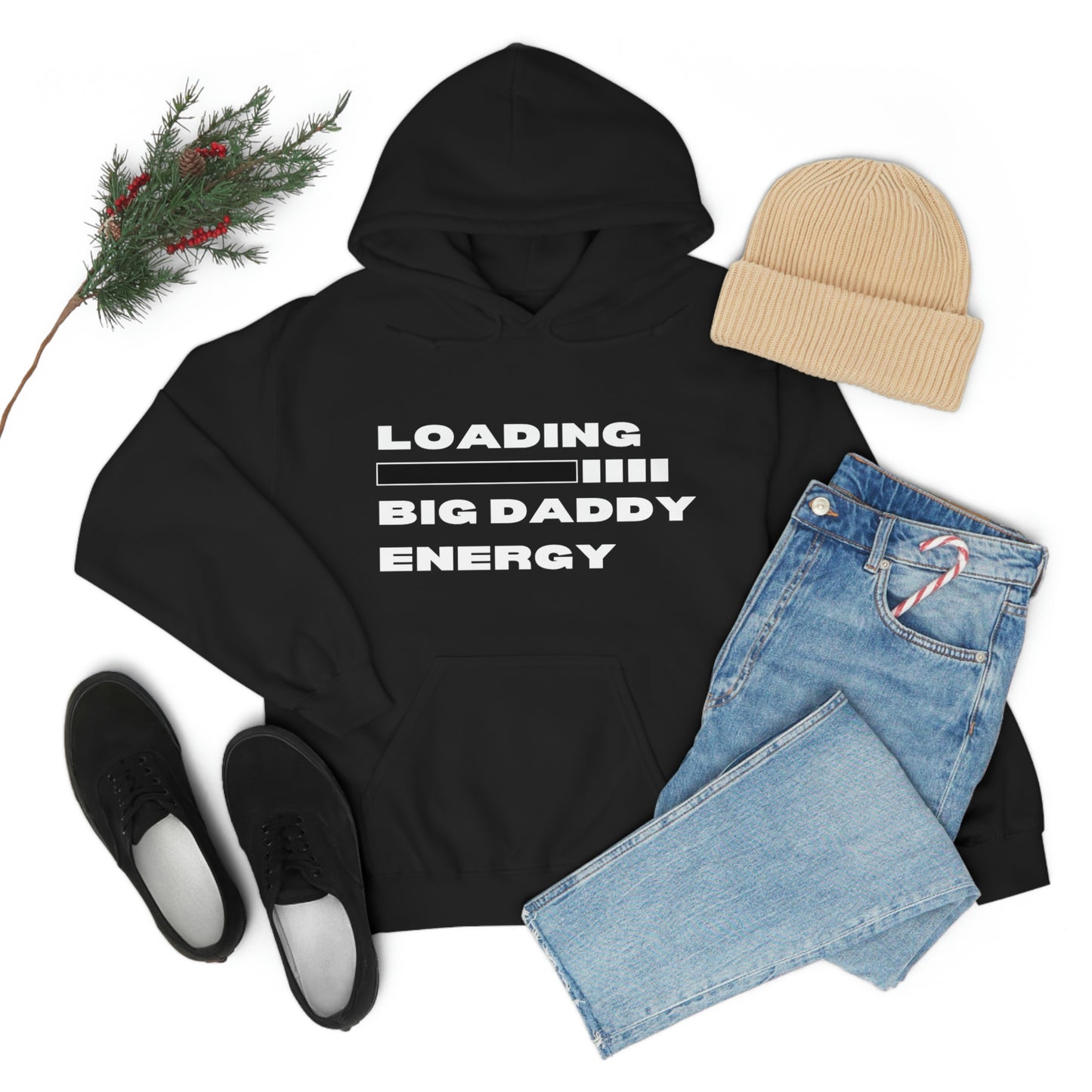 Loading Big Daddy Energy Unisex Heavy Blend™ Hooded Sweatshirt