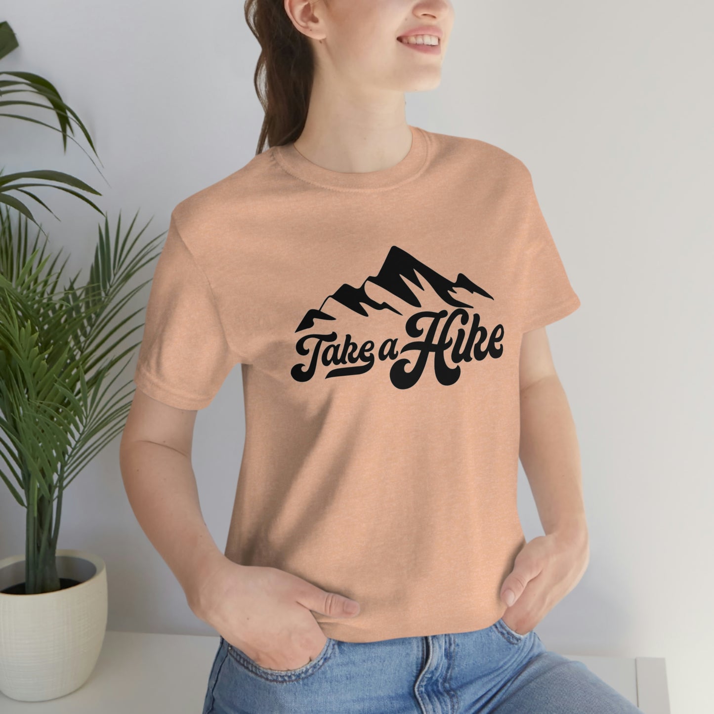 Take A Hike Unisex Jersey Short Sleeve Tee