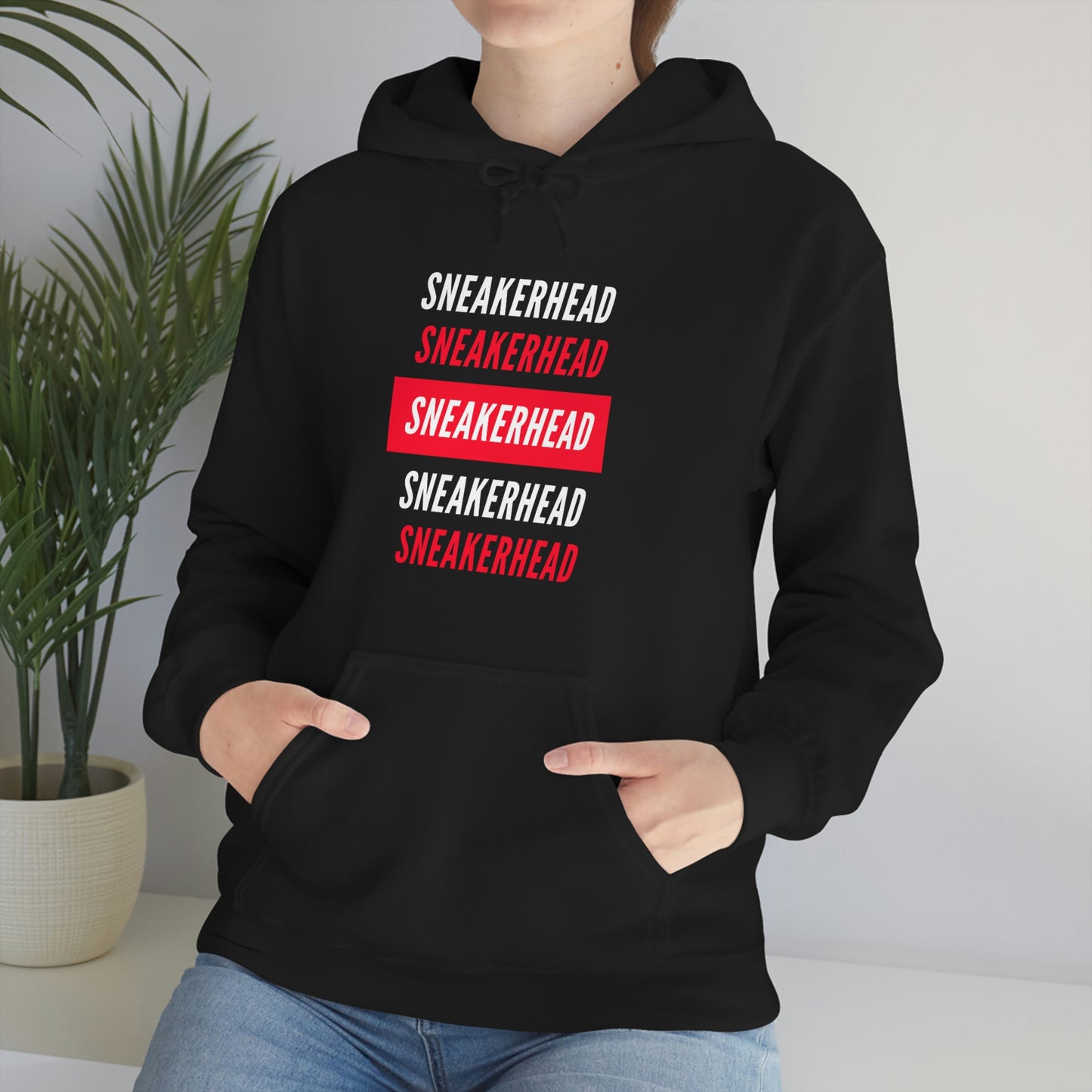 Sneaker Head  Hooded Sweatshirt