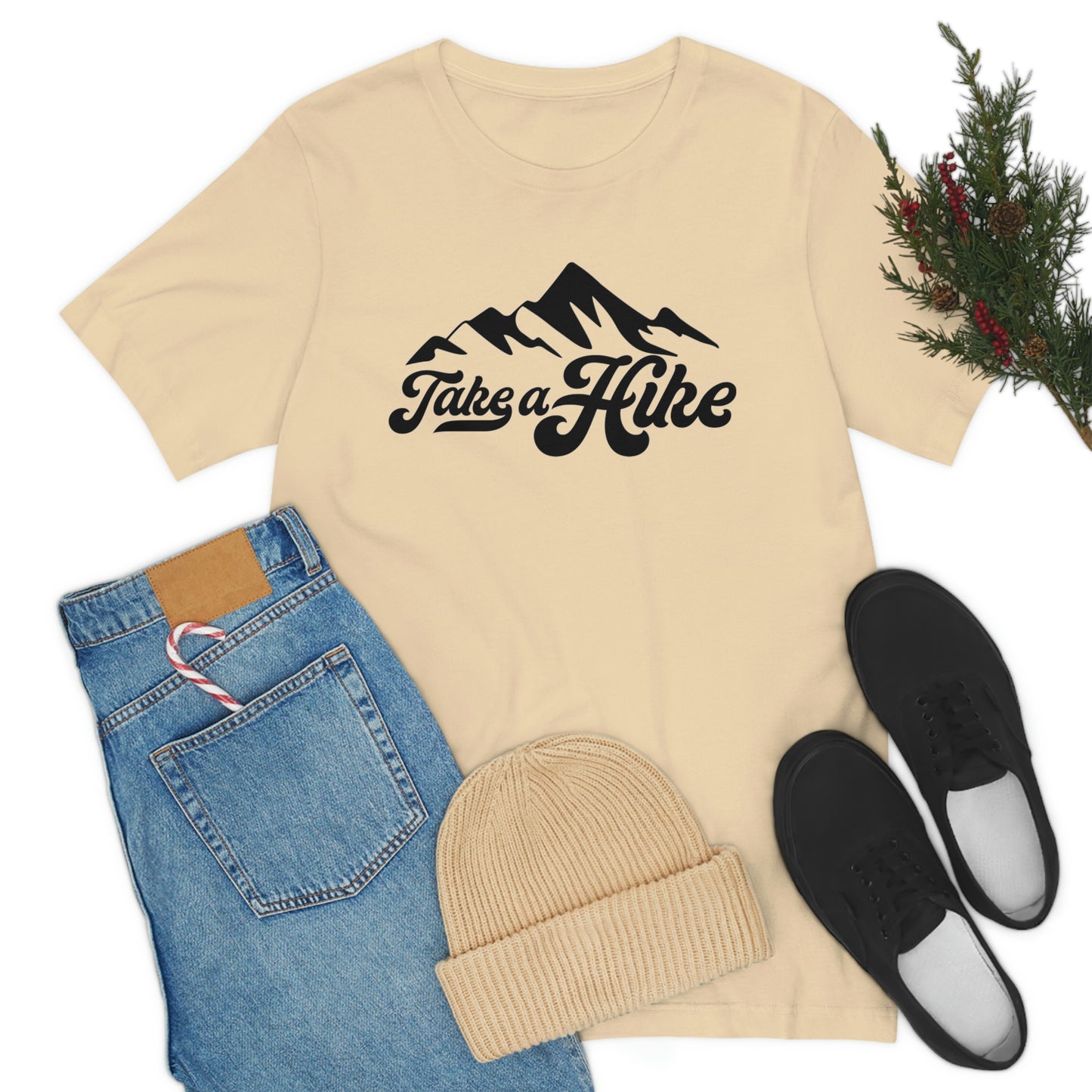 Take A Hike Unisex Jersey Short Sleeve Tee