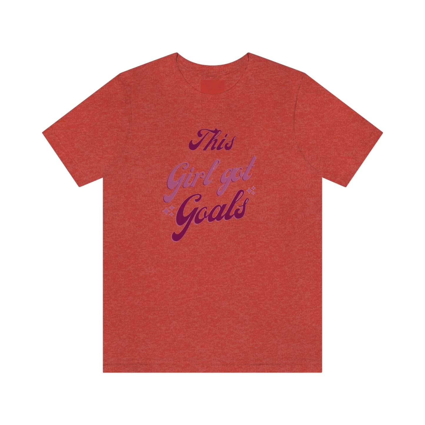 This Girl Got Goals Unisex Jersey Short Sleeve Tee