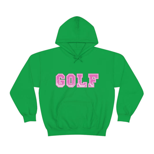 Golf Pink Unisex Heavy Blend™ Hooded Sweatshirt