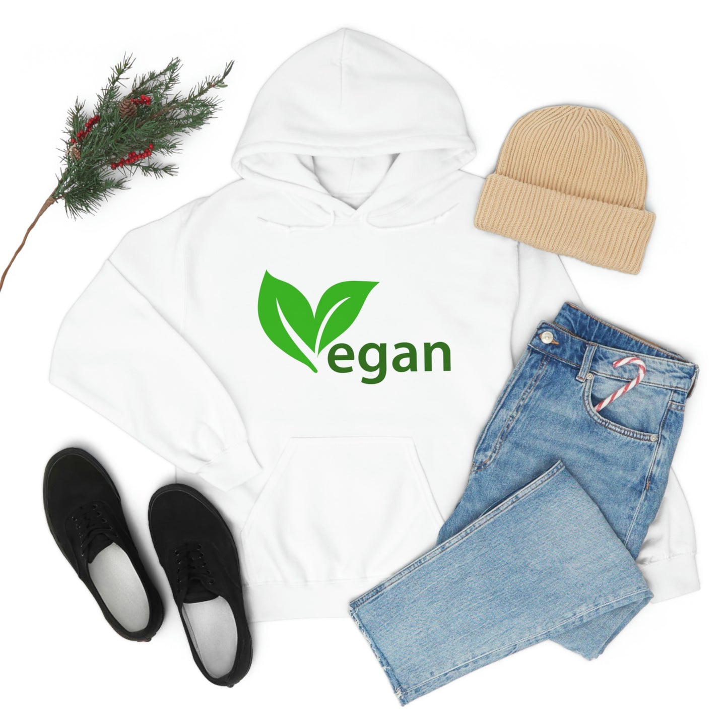 Vegan Unisex Heavy Blend™ Hooded Sweatshirt