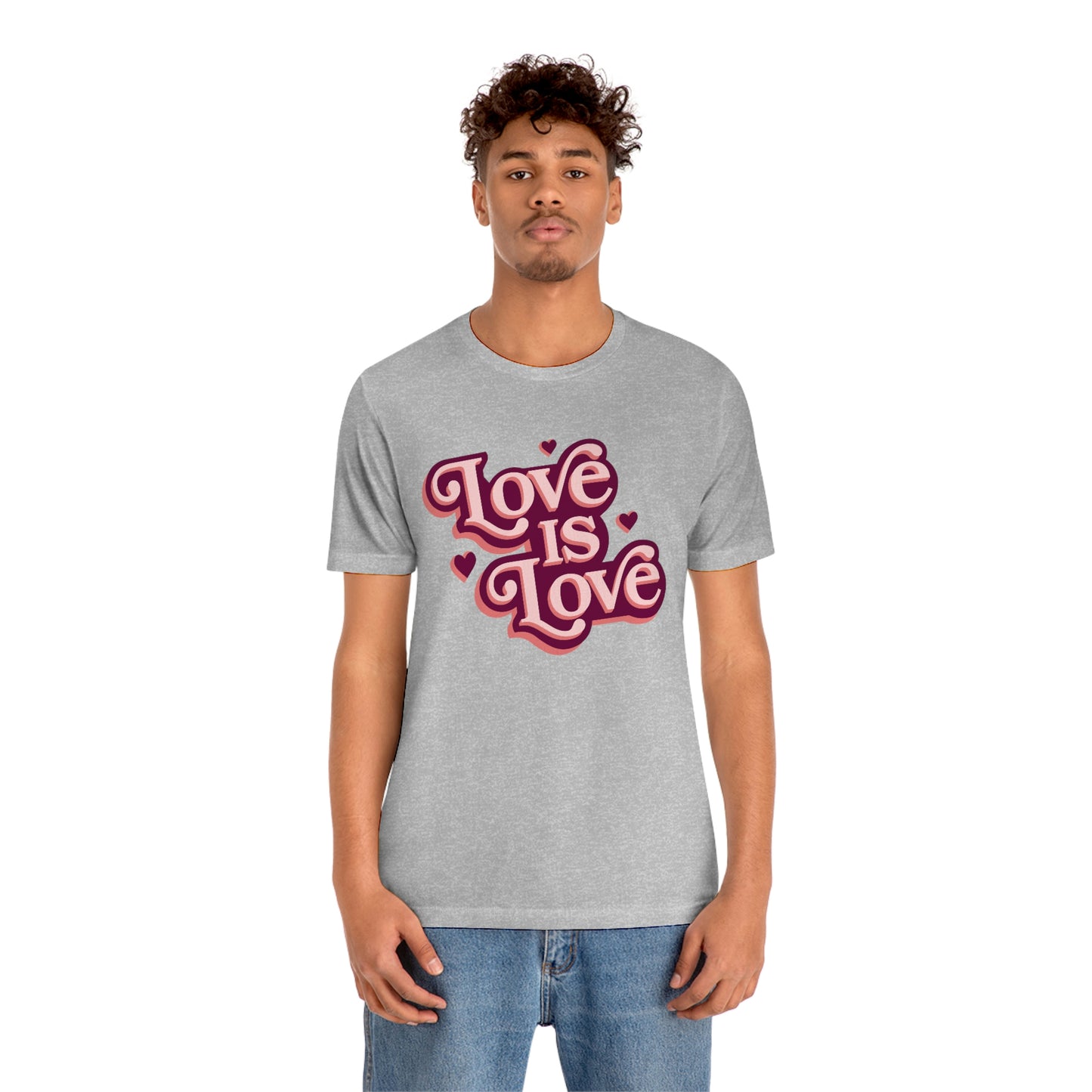 Love is Love Unisex Jersey Short Sleeve Tee