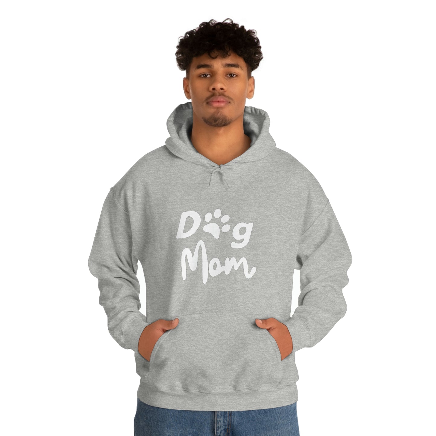 Dog Mom Unisex Heavy Blend™ Hooded Sweatshirt