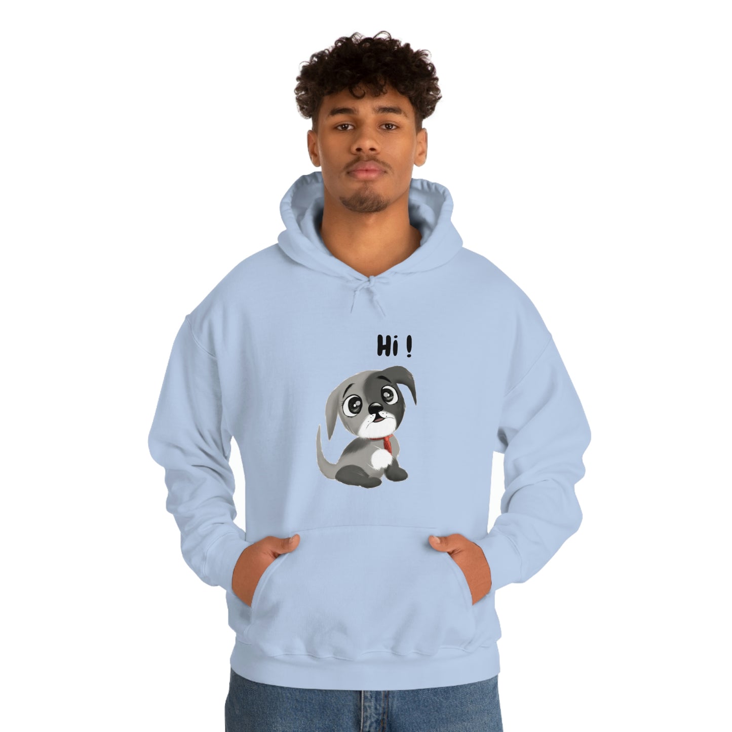 Hi Puppy Unisex Heavy Blend™ Hooded Sweatshirt