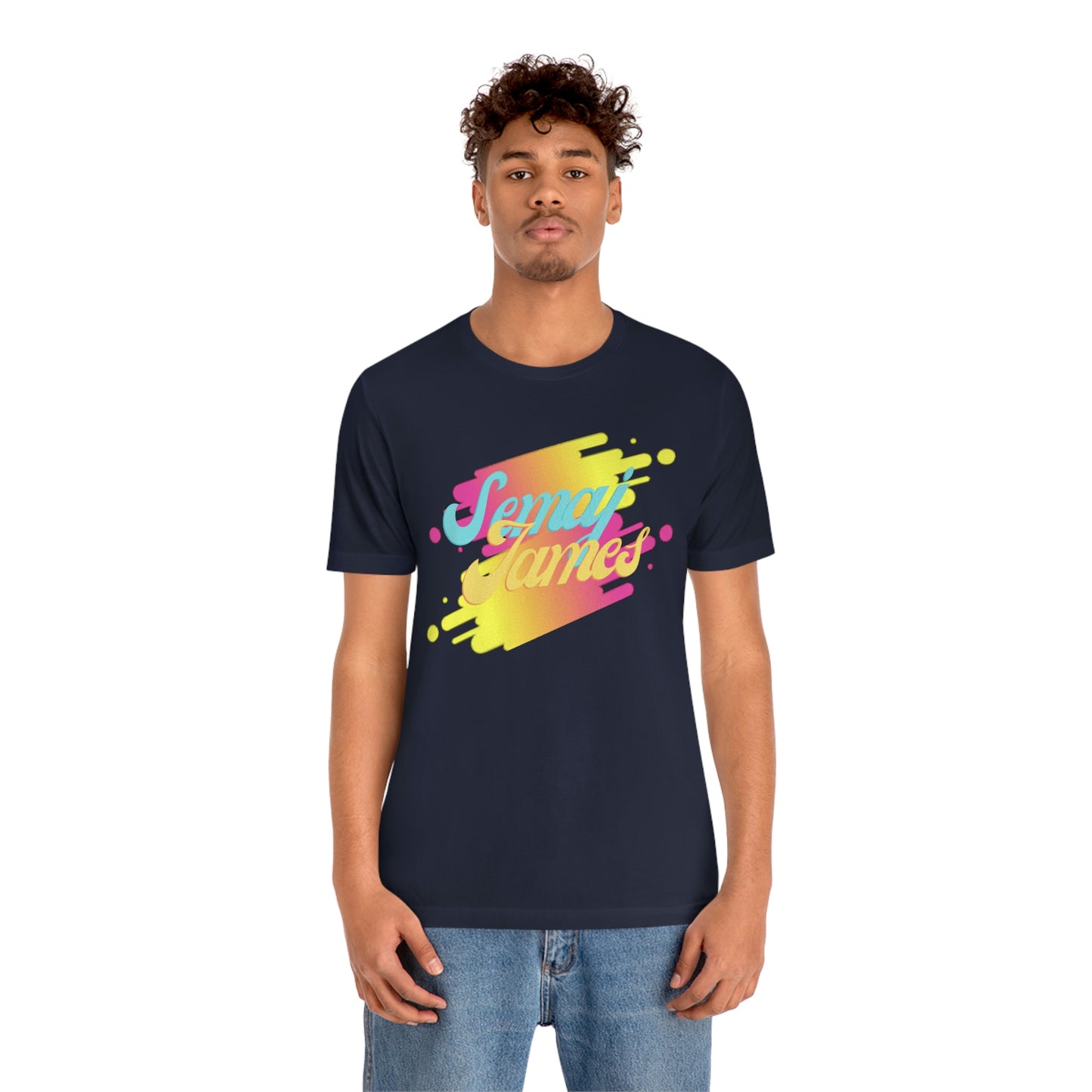 Semaj James Splash Unisex Jersey Short Sleeve Tee