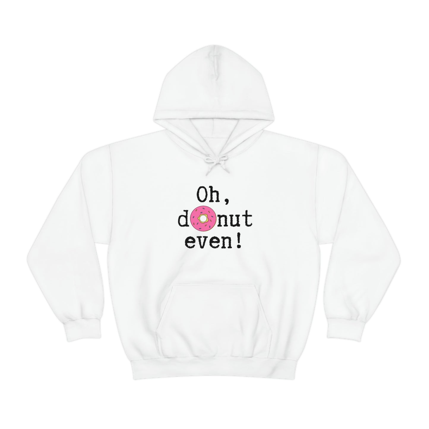 Oh Donut Even Unisex Heavy Blend™ Hooded Sweatshirt