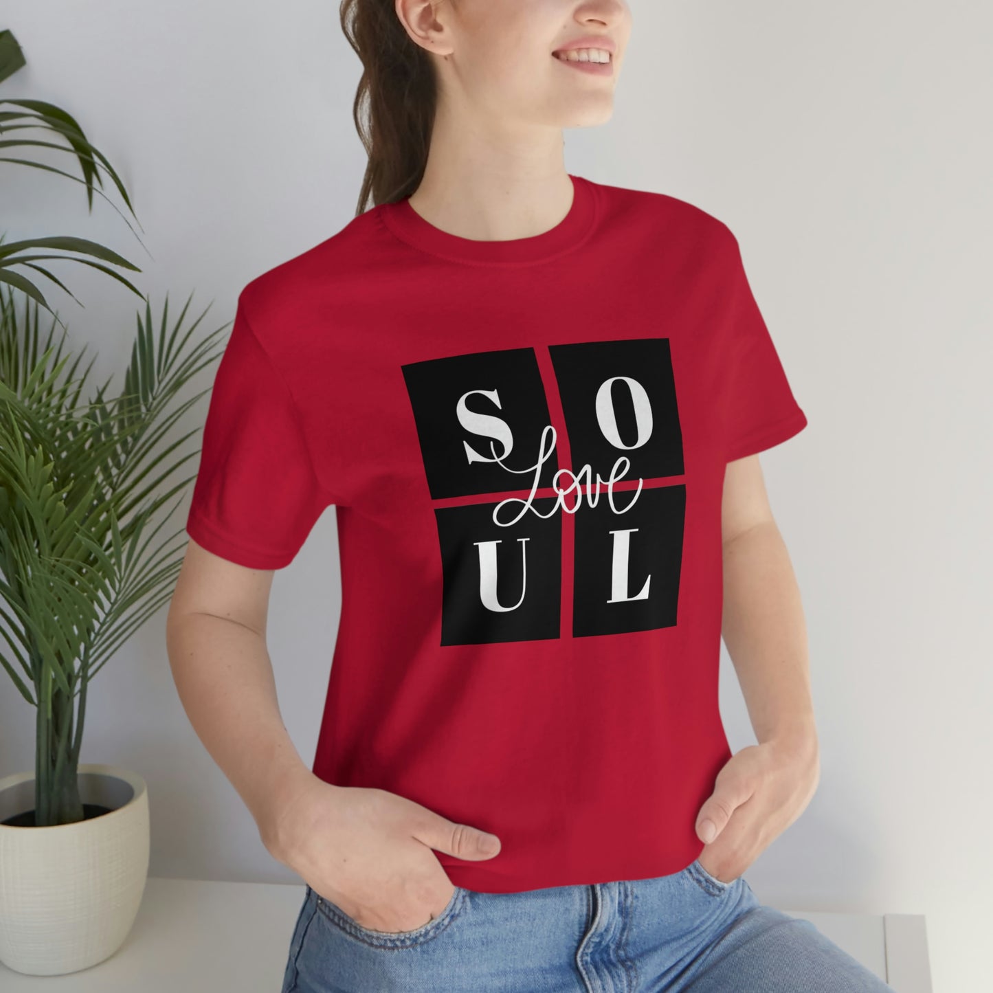 Love Soul Unisex Jersey Short Sleeve Tee