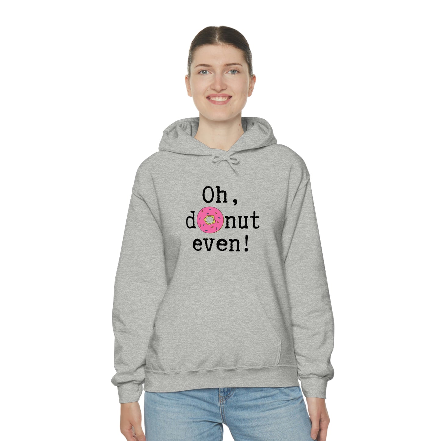 Oh Donut Even Unisex Heavy Blend™ Hooded Sweatshirt