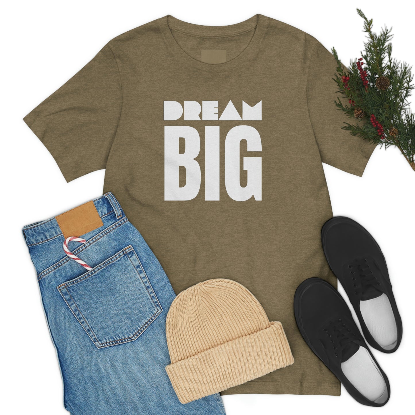 Dream Big Unisex Jersey Short Sleeve Tee