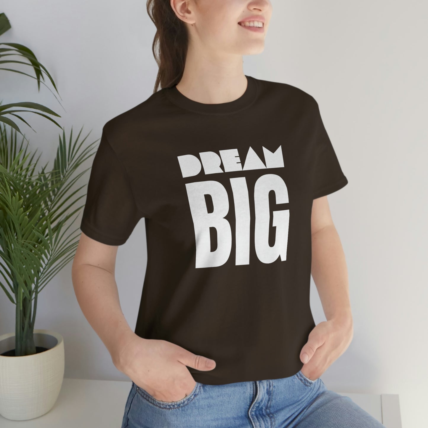 Dream Big Unisex Jersey Short Sleeve Tee