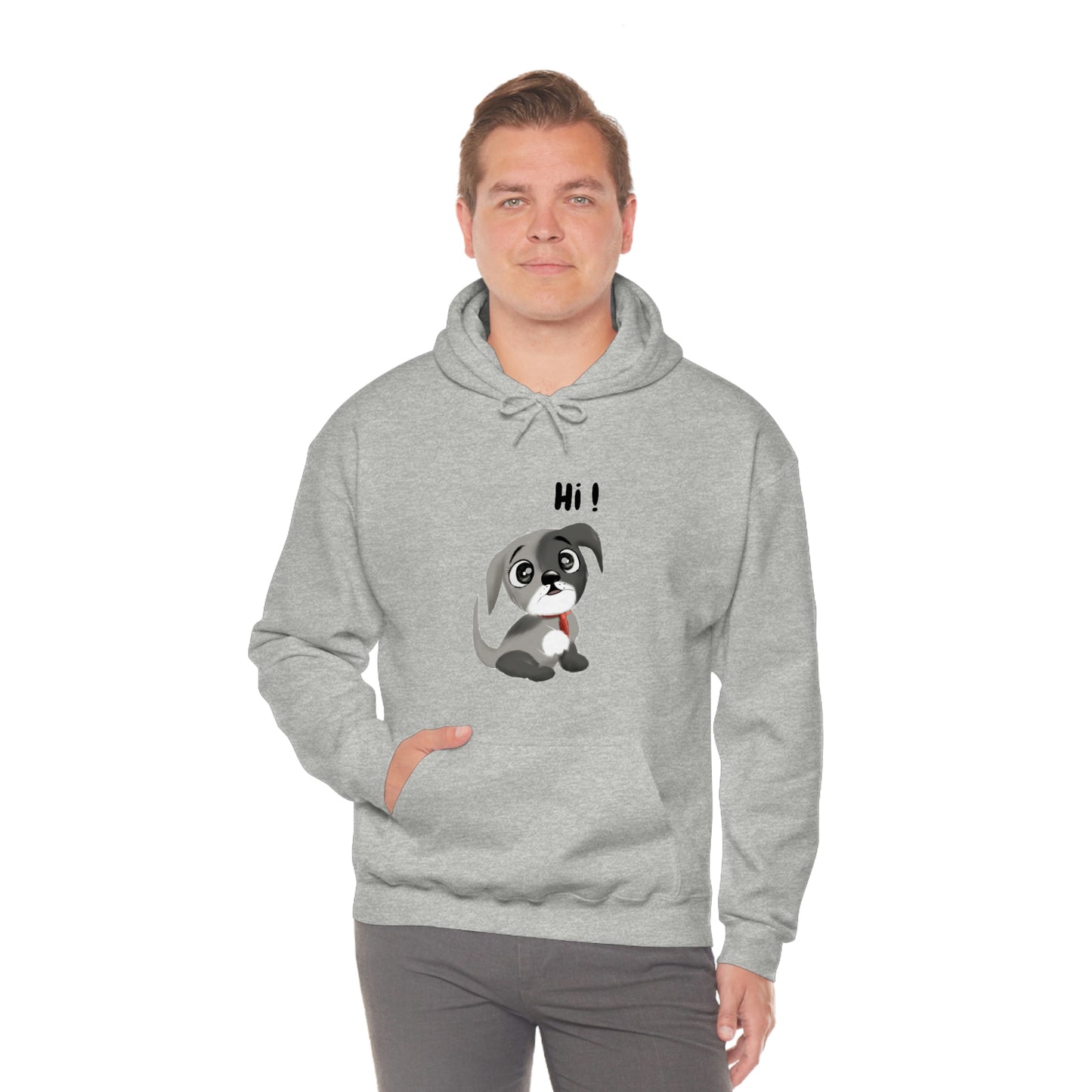 Hi Puppy Unisex Heavy Blend™ Hooded Sweatshirt