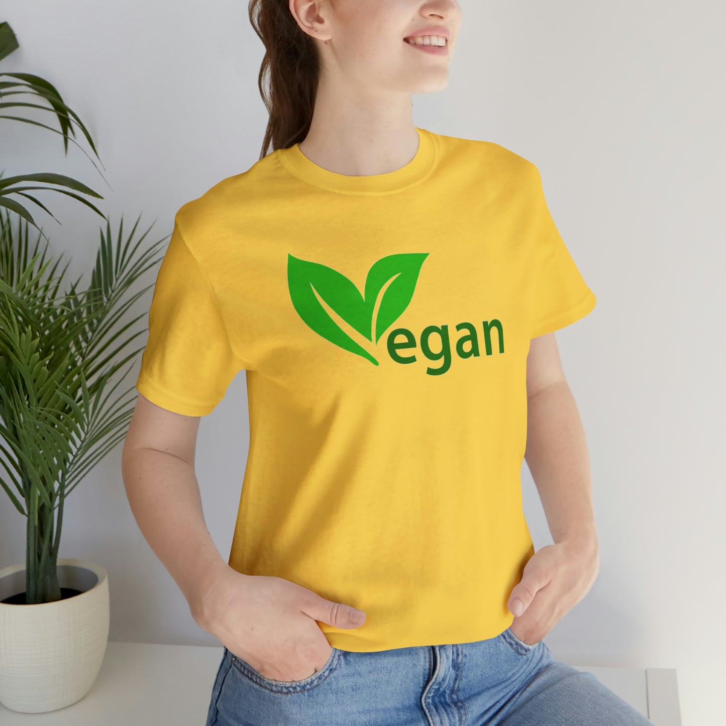 Vegan Unisex Jersey Short Sleeve Tee