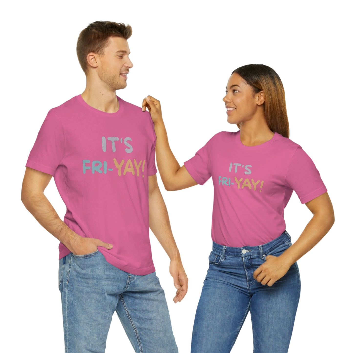 It's Fri-Yay! Unisex Jersey Short Sleeve Tee