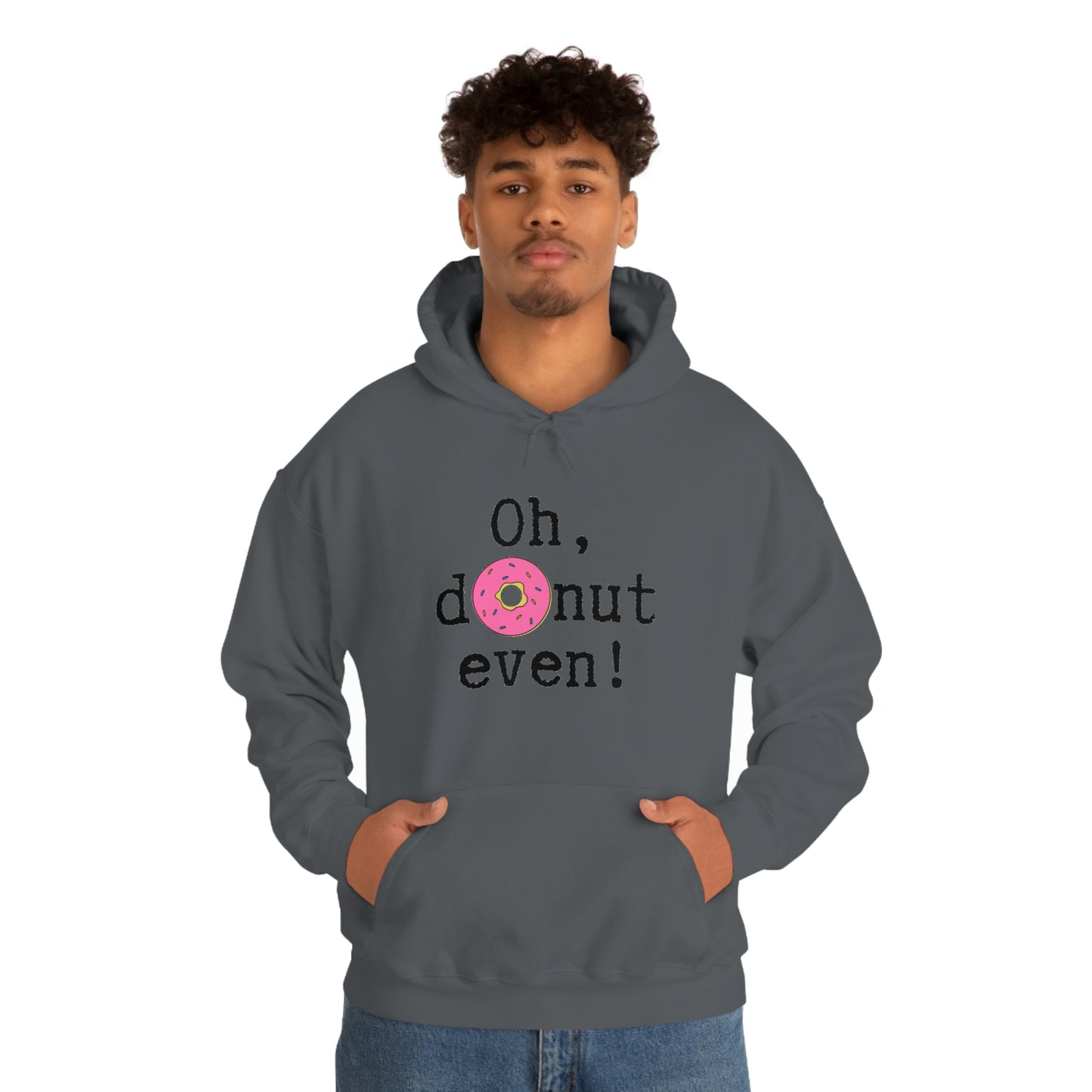 Oh Donut Even Unisex Heavy Blend™ Hooded Sweatshirt