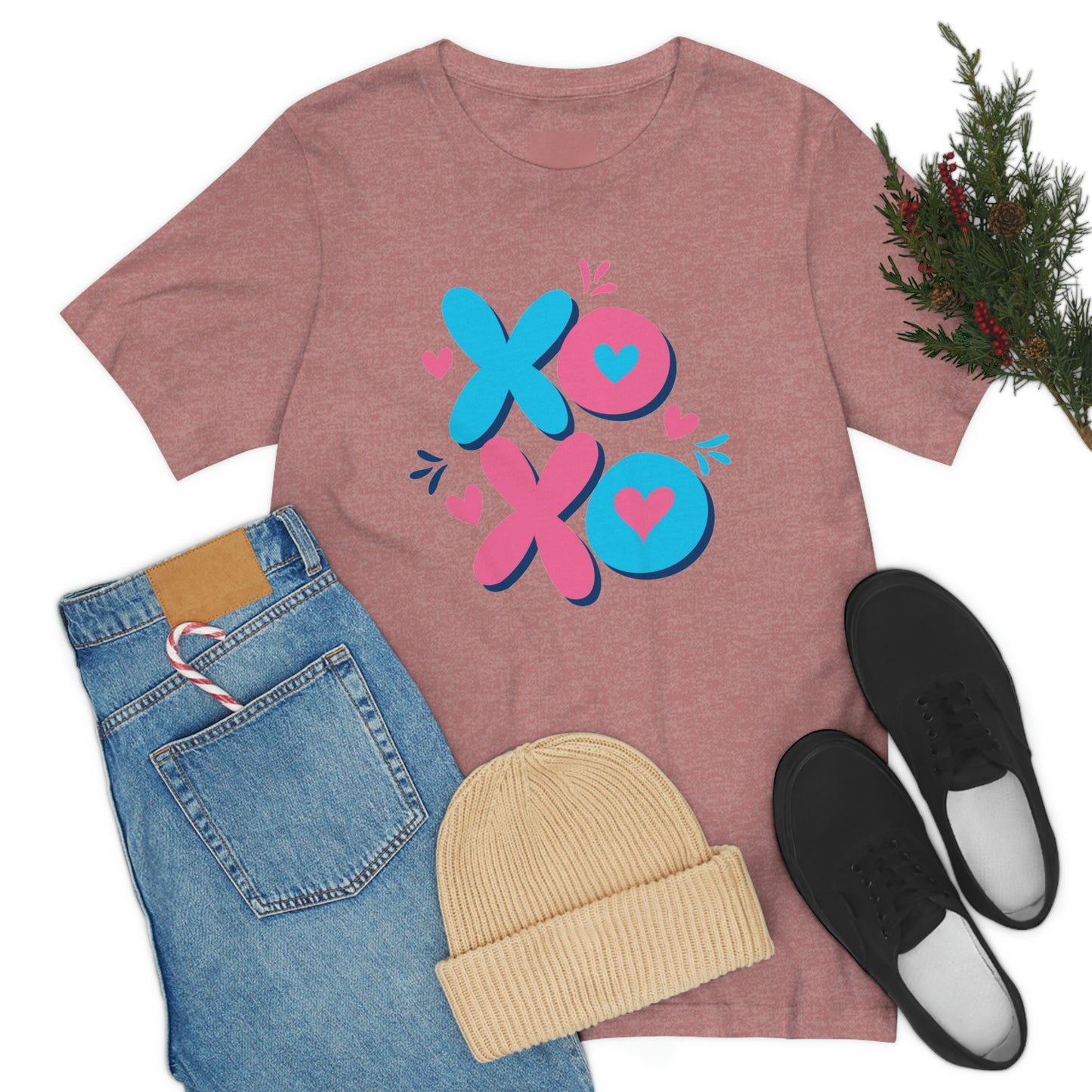 XOXO Unisex Jersey Short Sleeve Tee