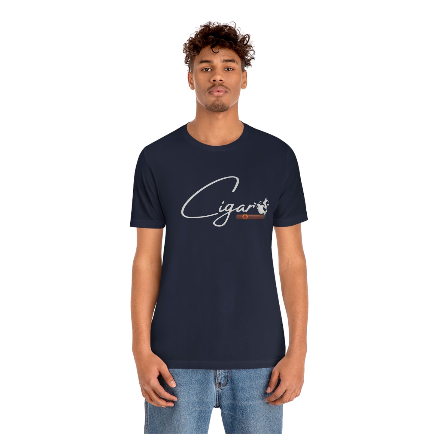 Cigar Unisex Jersey Short Sleeve Tee