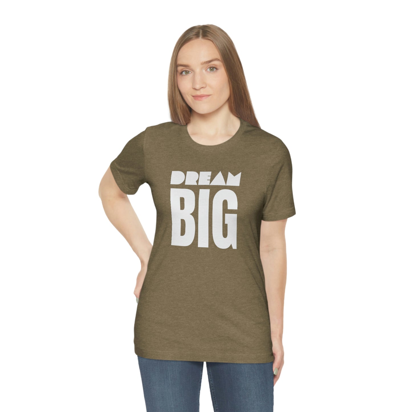 Dream Big Unisex Jersey Short Sleeve Tee