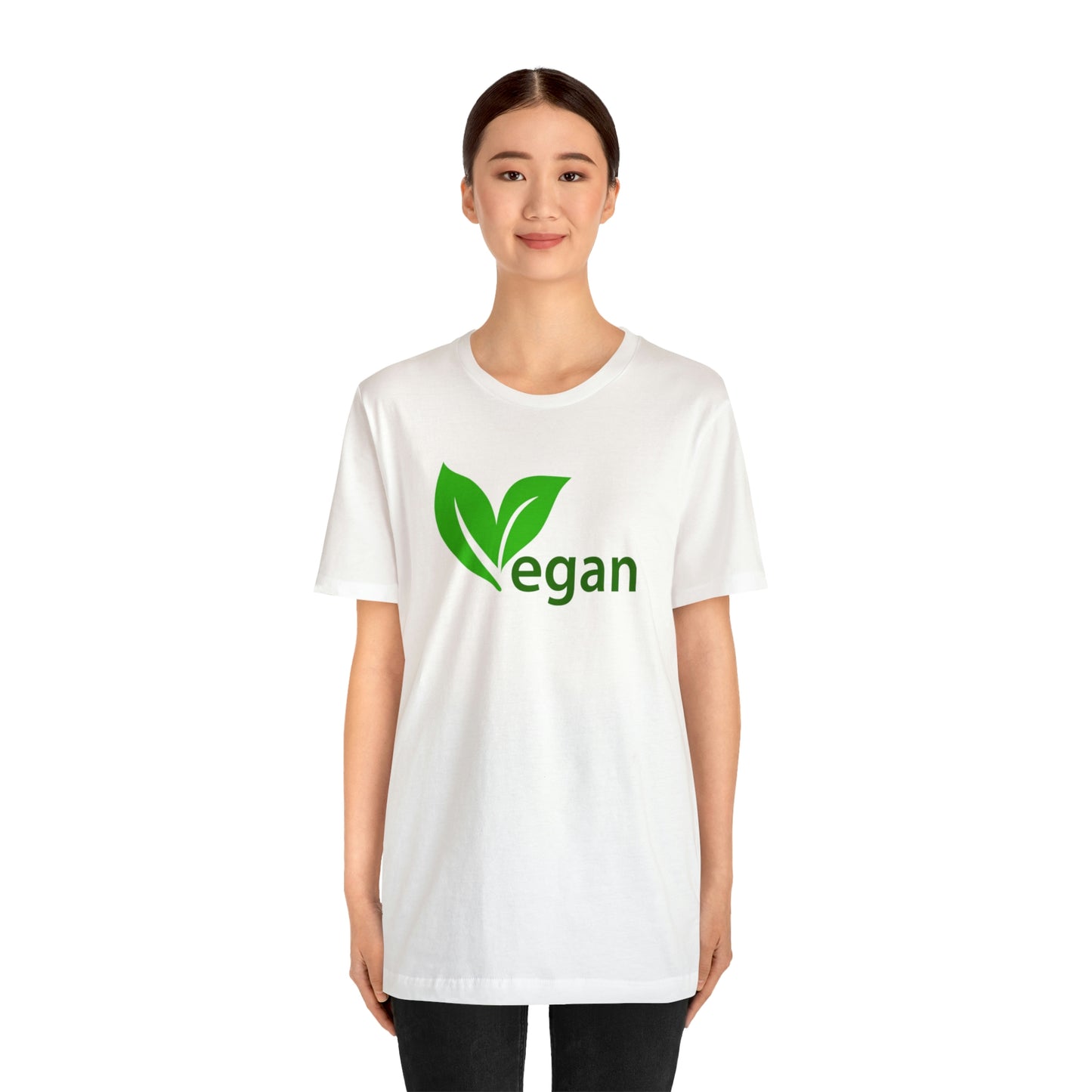 Vegan Unisex Jersey Short Sleeve Tee