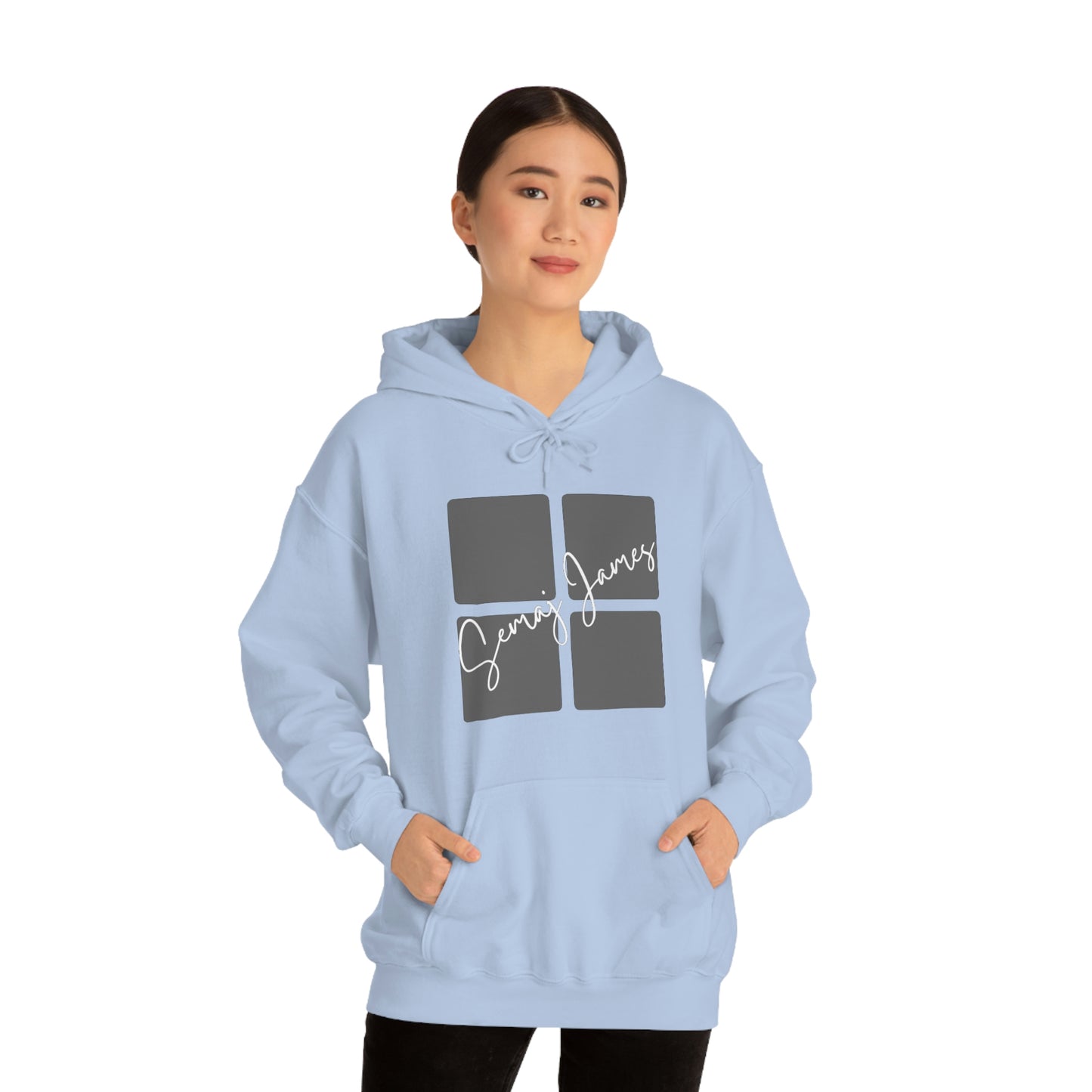 Broken Square Semaj James Unisex Heavy Blend™ Hooded Sweatshirt