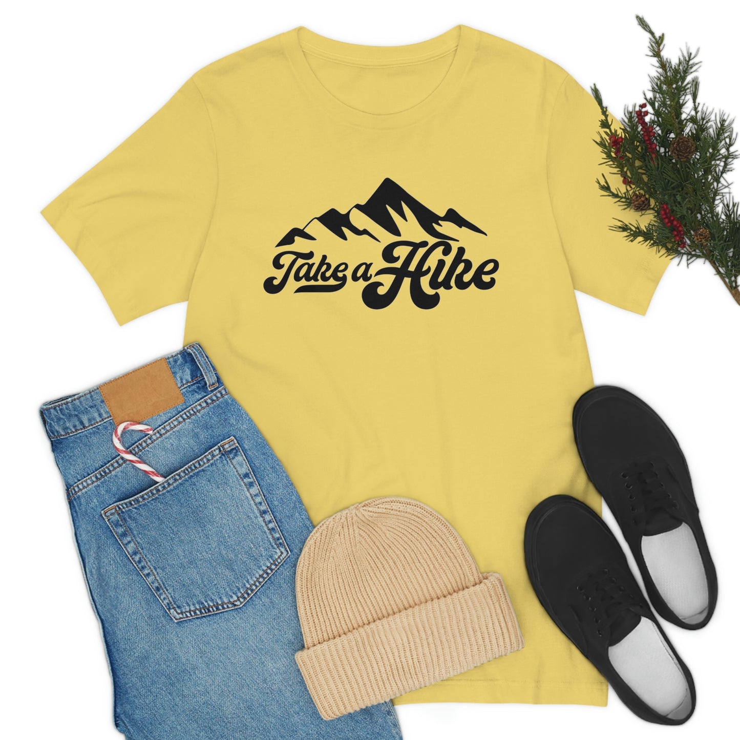 Take A Hike Unisex Jersey Short Sleeve Tee