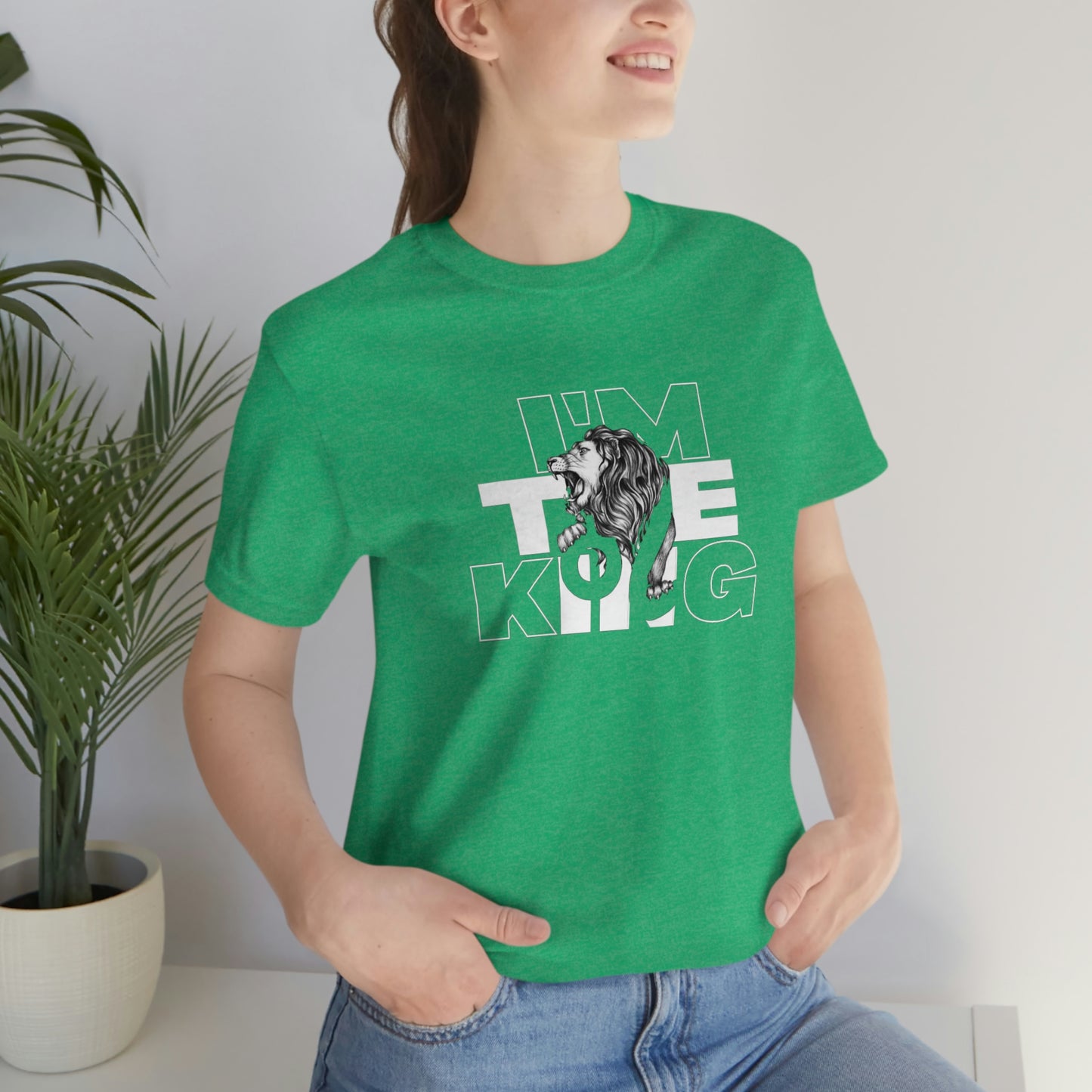 I'm The King Unisex Jersey Short Sleeve Tee