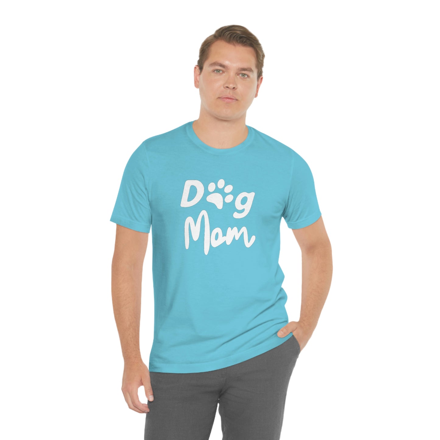 Dog Mom Unisex Jersey Short Sleeve Tee