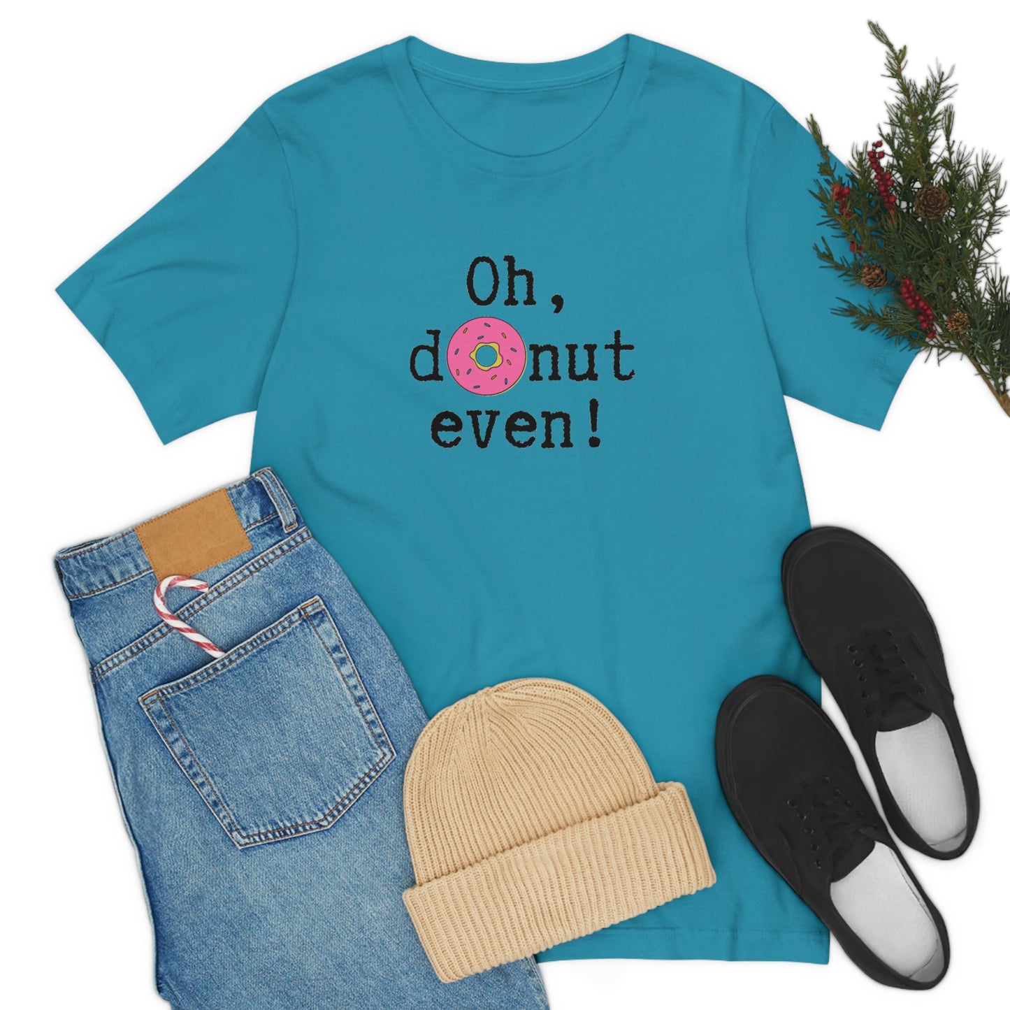 Oh Donut Even Unisex Jersey Short Sleeve Tee