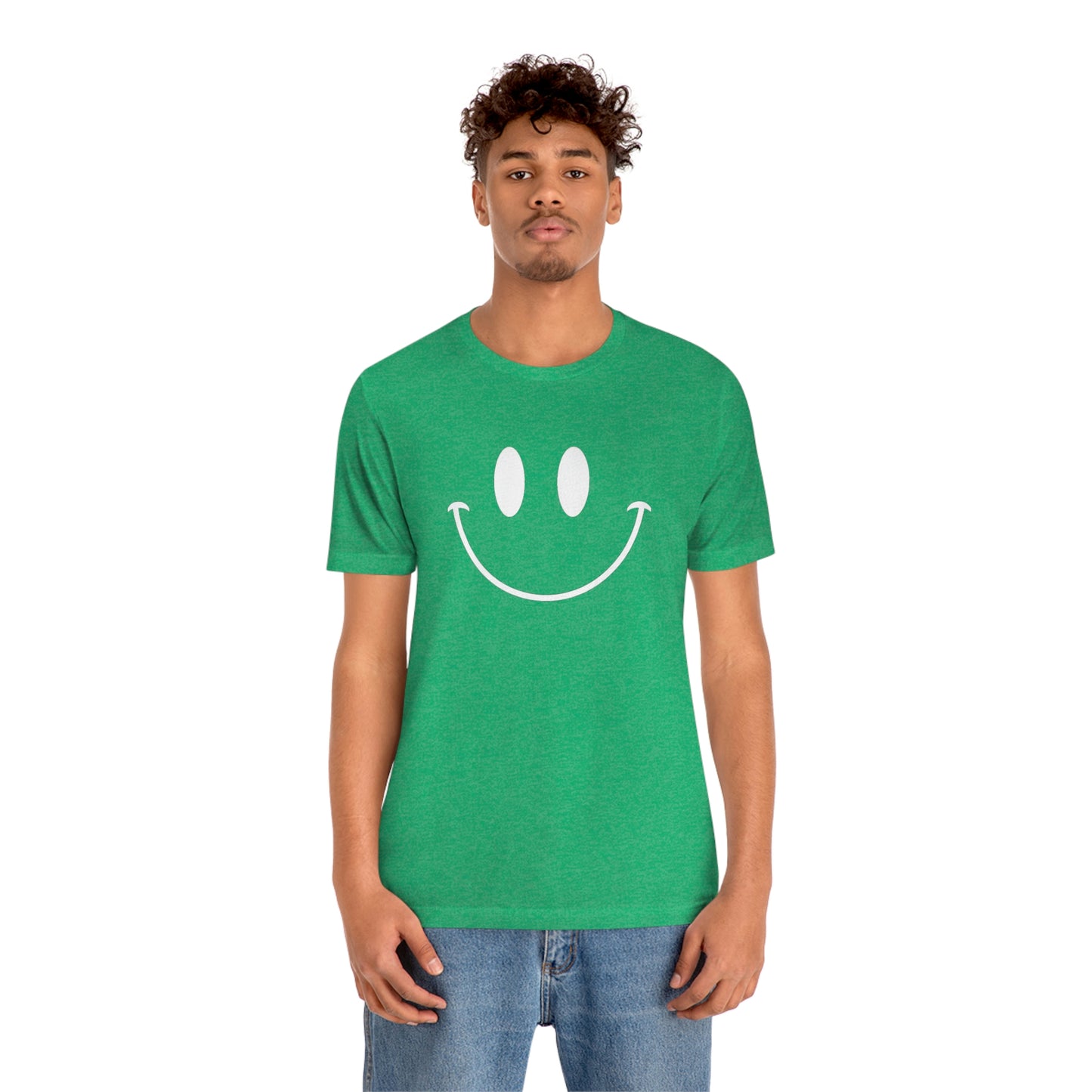 Smiley Face Unisex Jersey Short Sleeve Tee