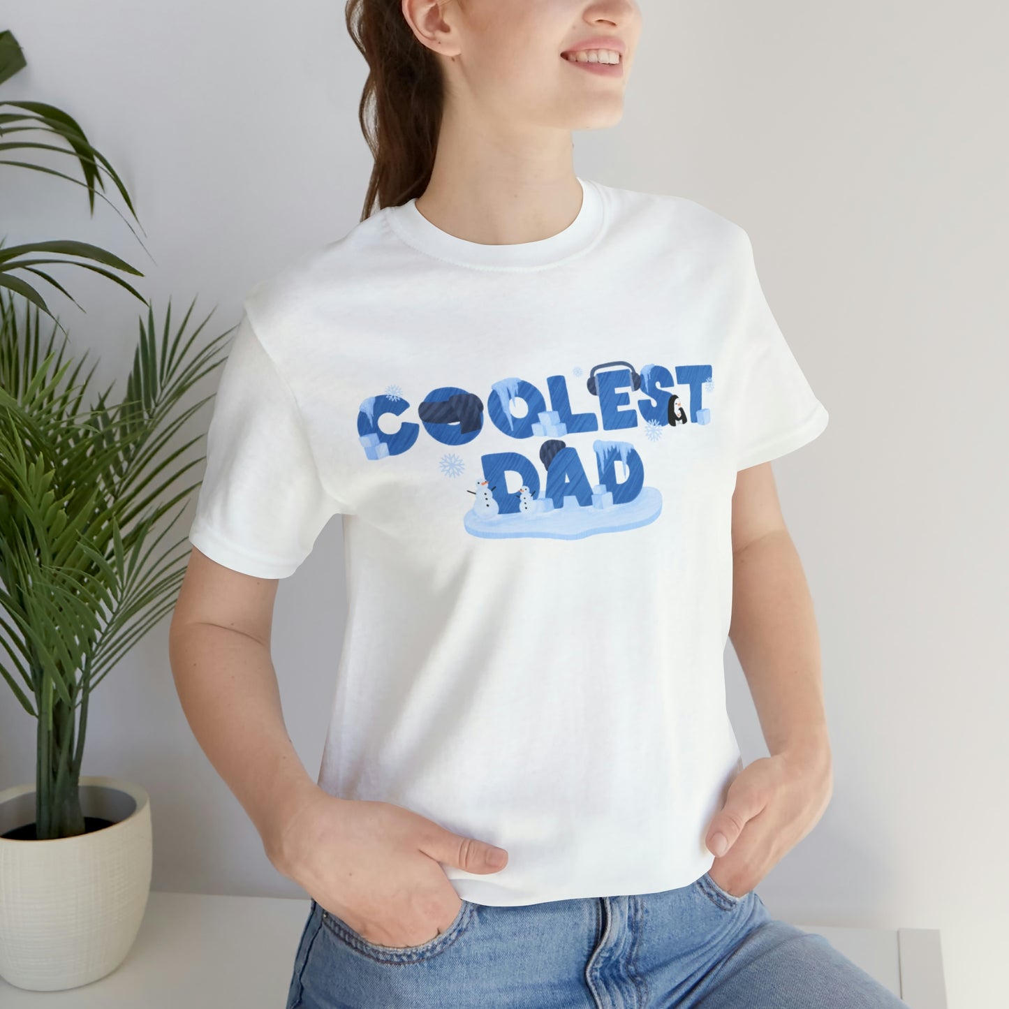 Coolest Dad Unisex Jersey Short Sleeve Tee