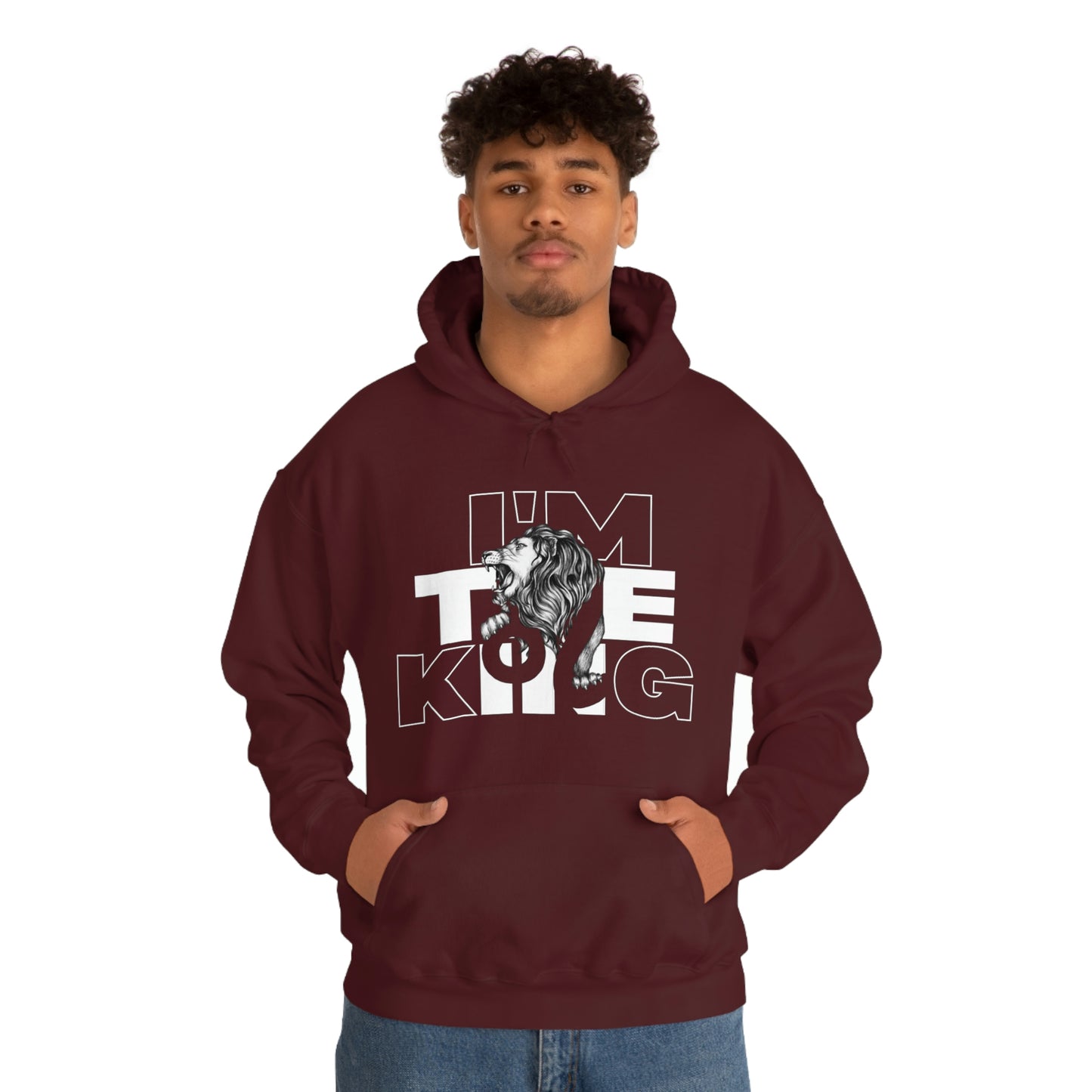 I'm The King Unisex Heavy Blend™ Hooded Sweatshirt