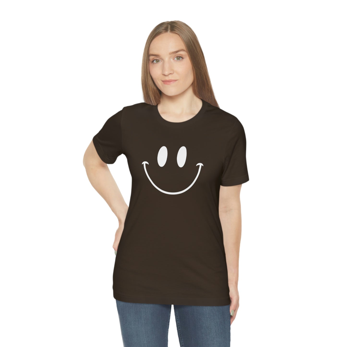 Smiley Face Unisex Jersey Short Sleeve Tee