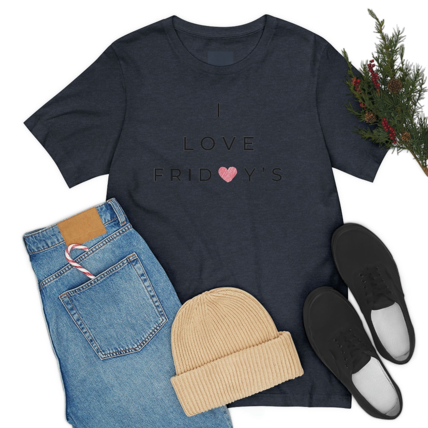 I Love Fridays Unisex Jersey Short Sleeve Tee