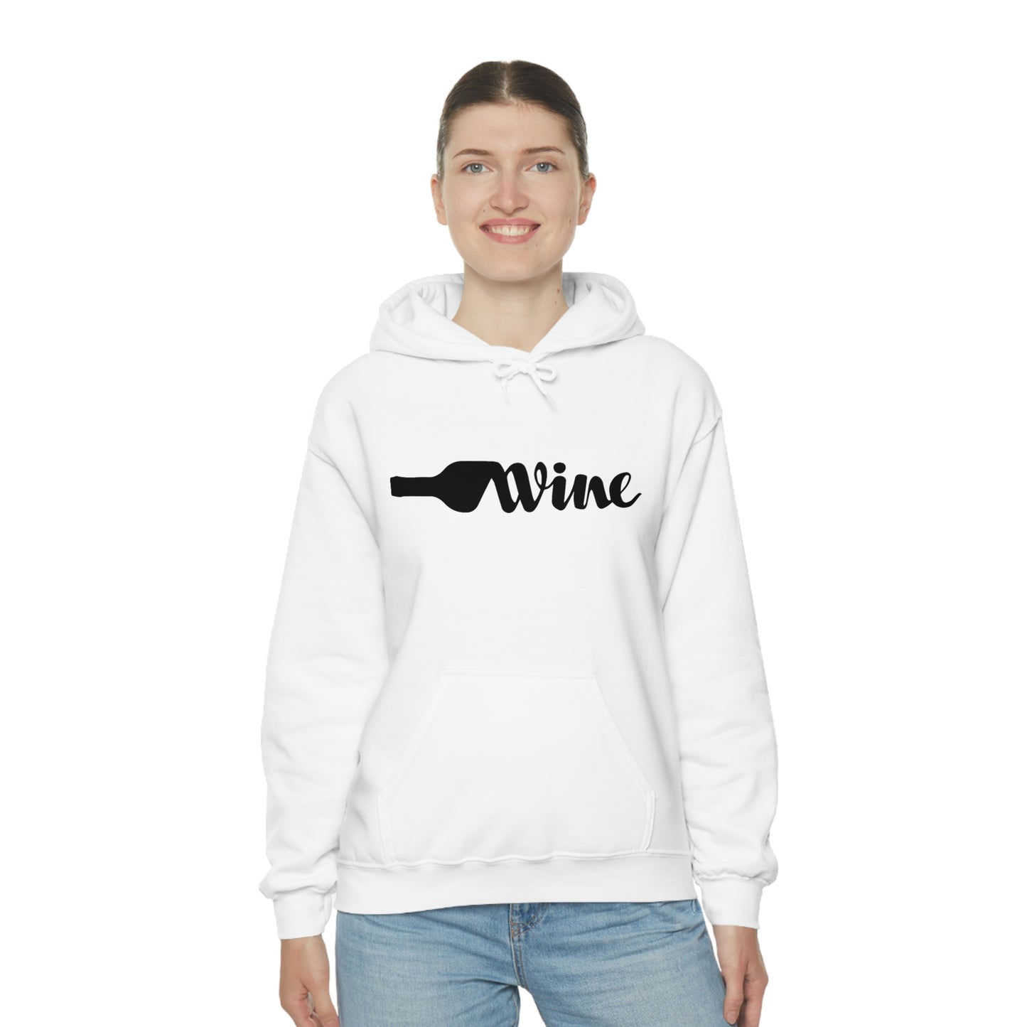 Wine Unisex Heavy Blend™ Hooded Sweatshirt