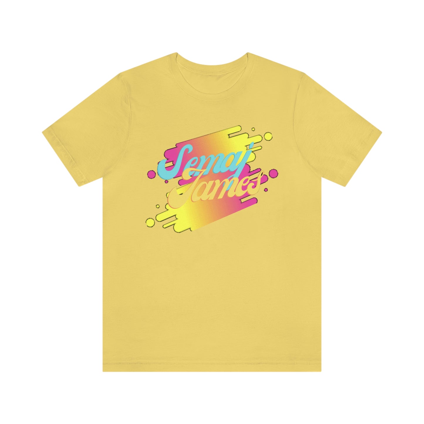 Semaj James Splash Unisex Jersey Short Sleeve Tee