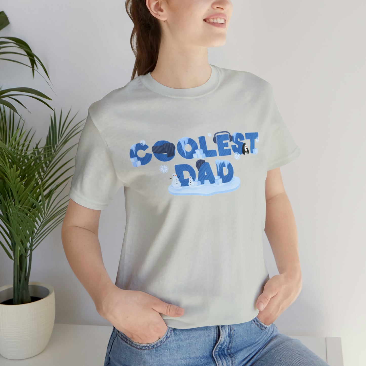 Coolest Dad Unisex Jersey Short Sleeve Tee