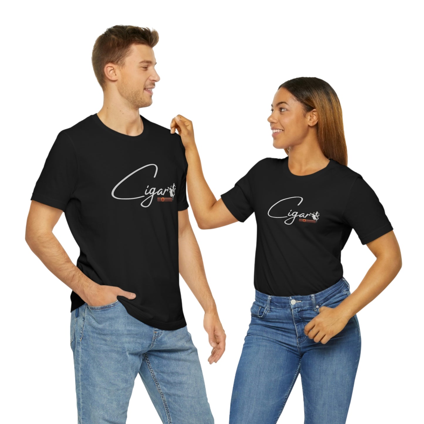 Cigar Unisex Jersey Short Sleeve Tee