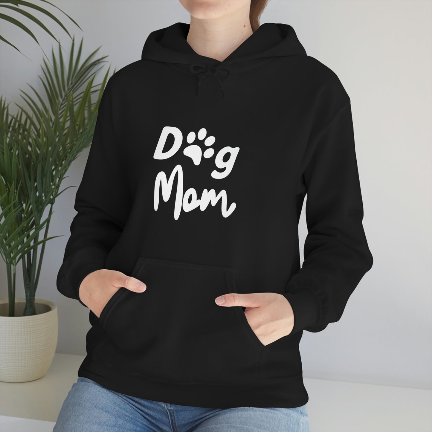 Dog Mom Unisex Heavy Blend™ Hooded Sweatshirt