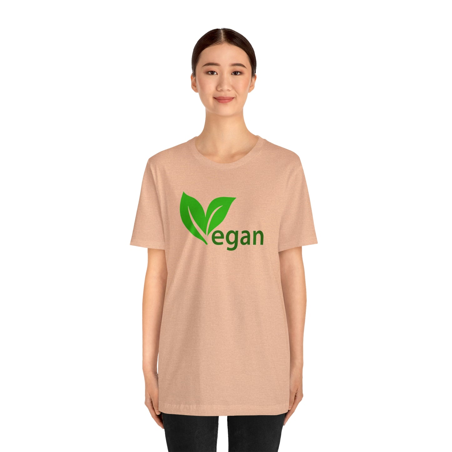 Vegan Unisex Jersey Short Sleeve Tee