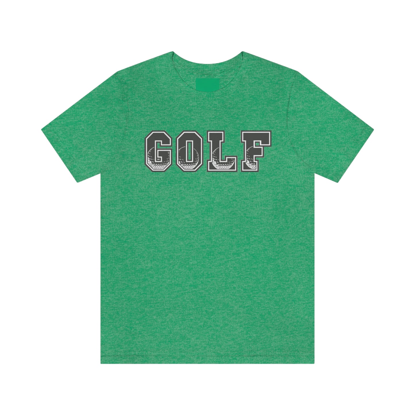 Golf Grey Unisex Jersey Short Sleeve Tee