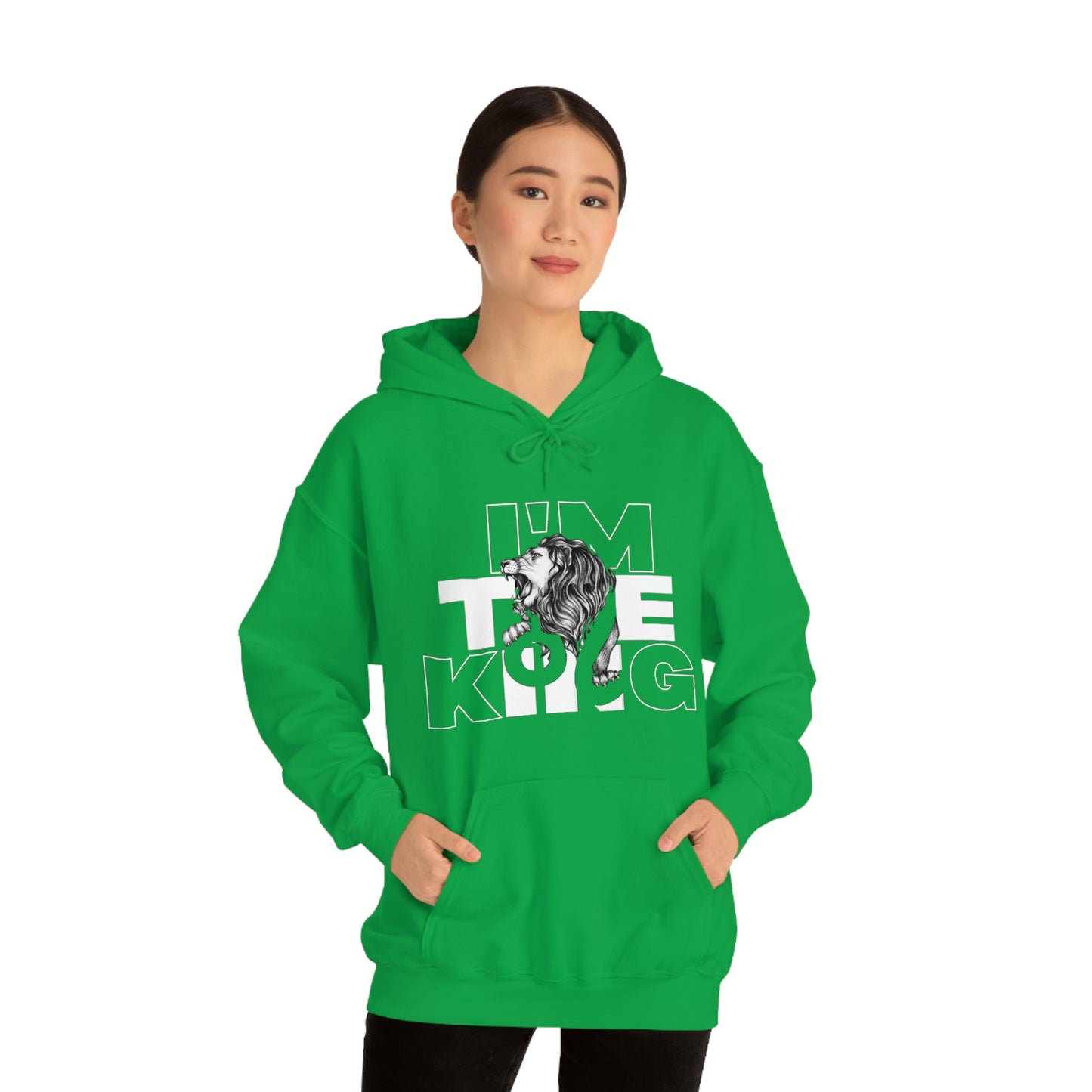 I'm The King Unisex Heavy Blend™ Hooded Sweatshirt