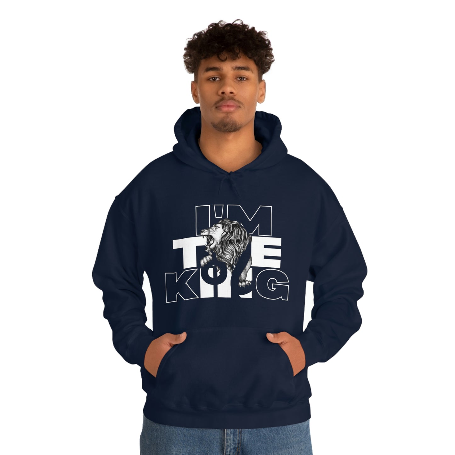 I'm The King Unisex Heavy Blend™ Hooded Sweatshirt