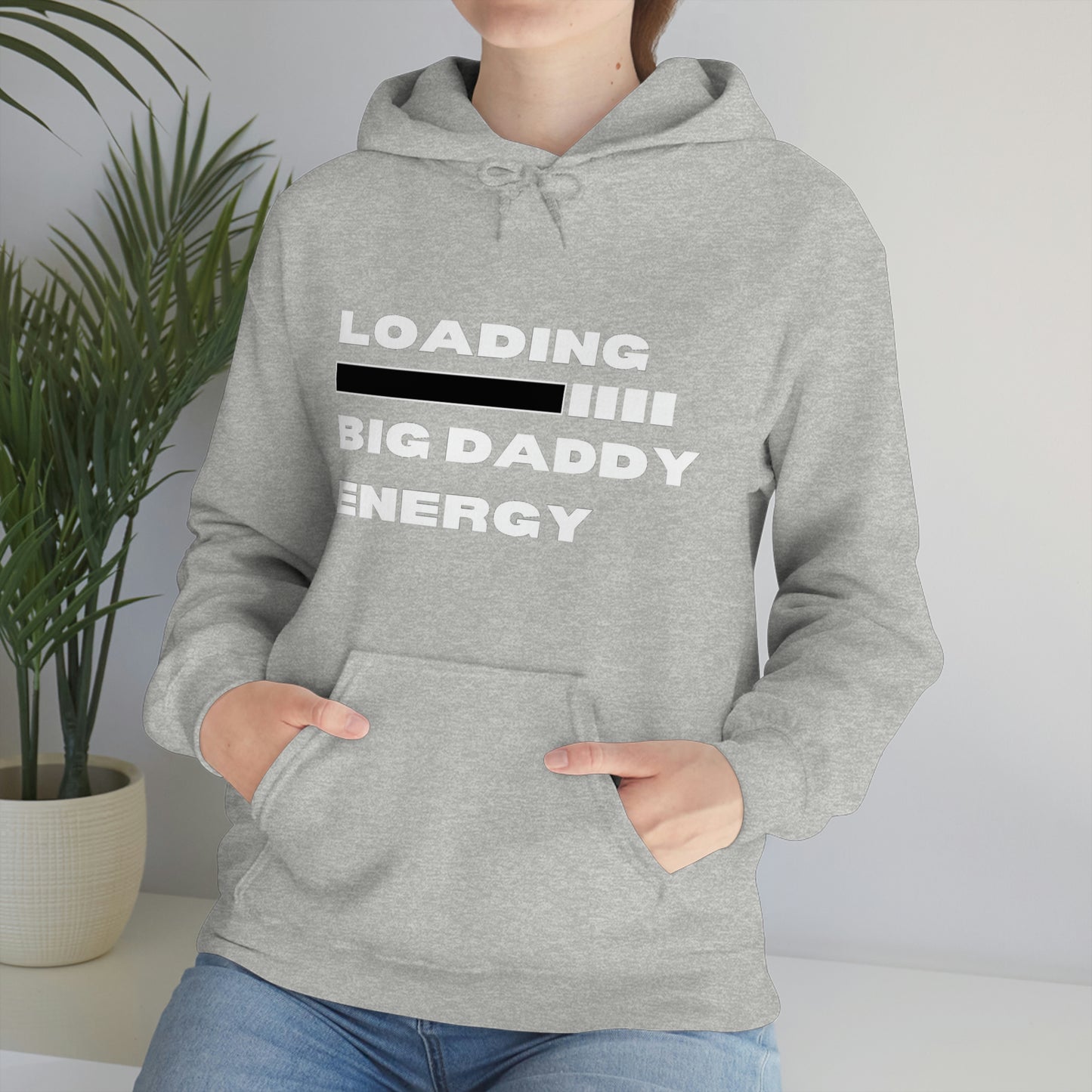 Loading Big Daddy Energy Unisex Heavy Blend™ Hooded Sweatshirt