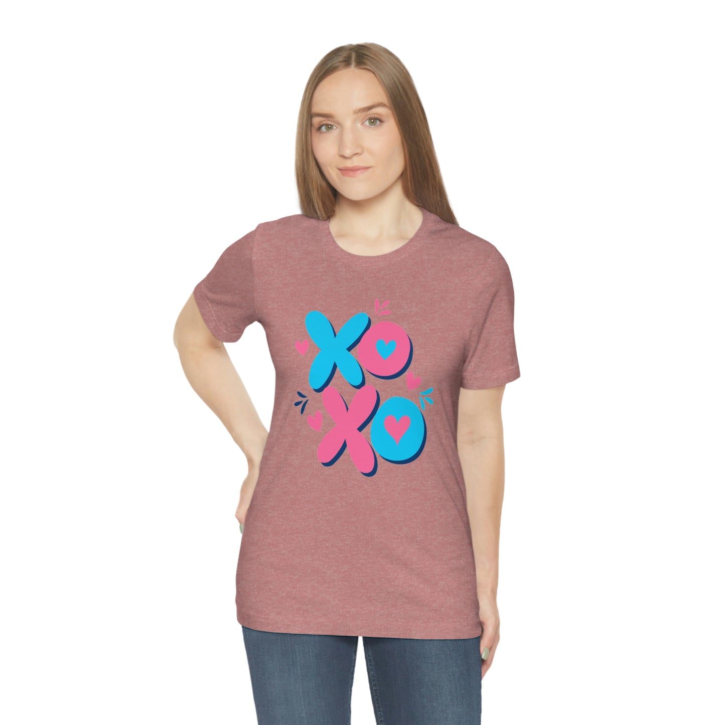 XOXO Unisex Jersey Short Sleeve Tee