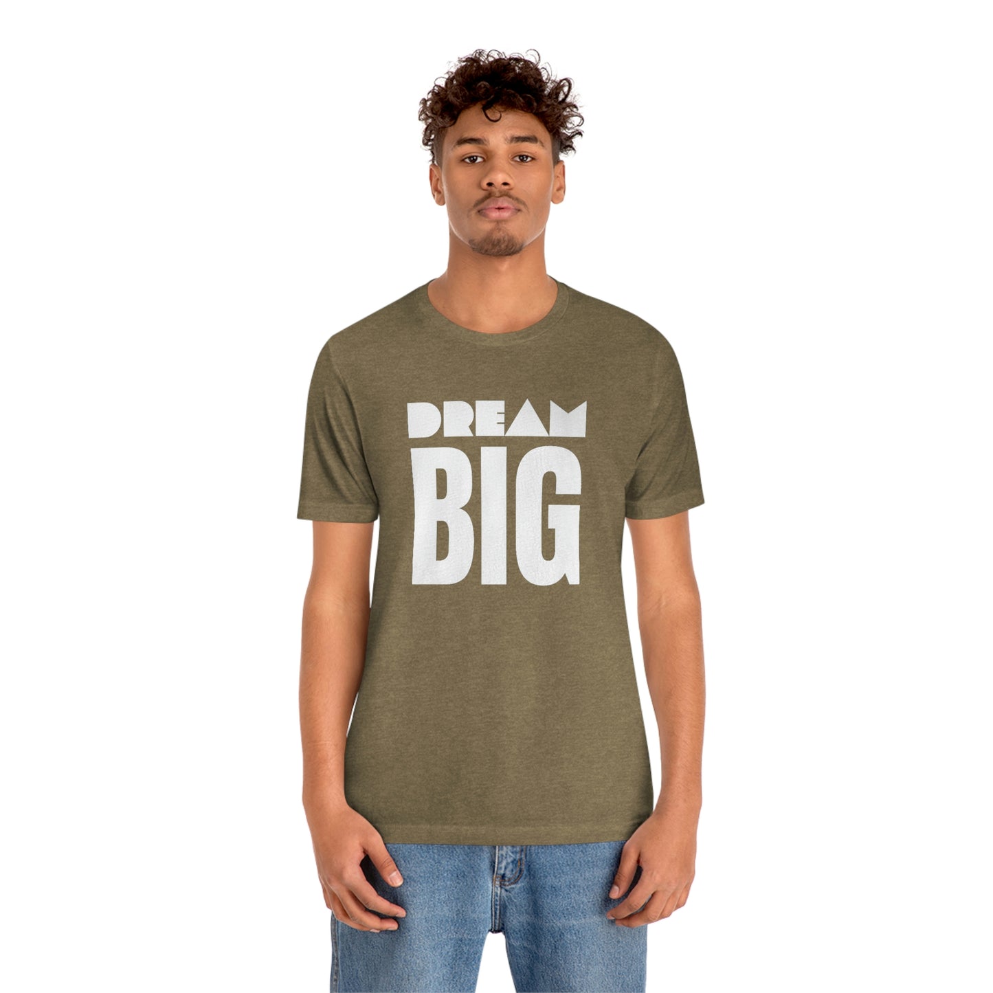 Dream Big Unisex Jersey Short Sleeve Tee