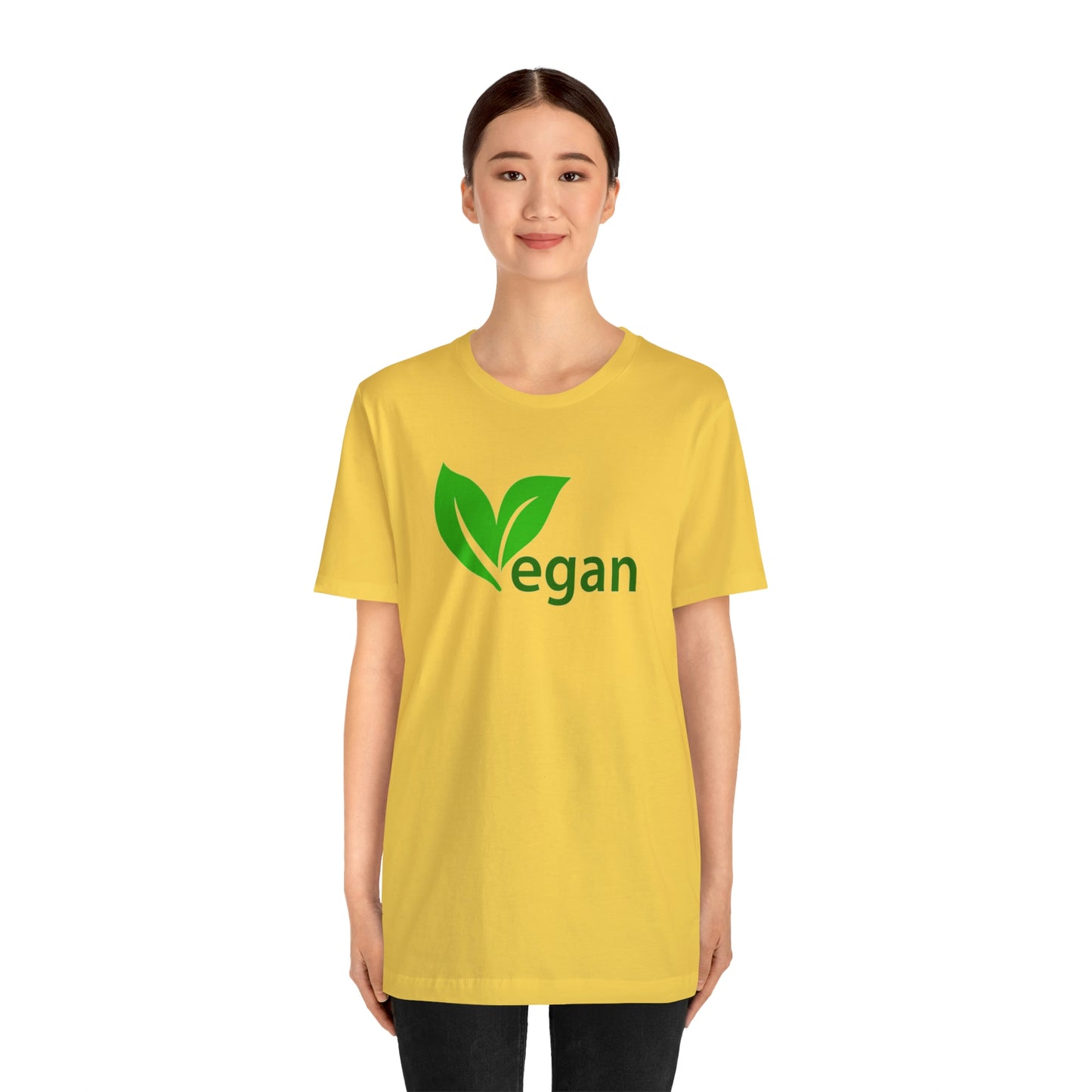 Vegan Unisex Jersey Short Sleeve Tee