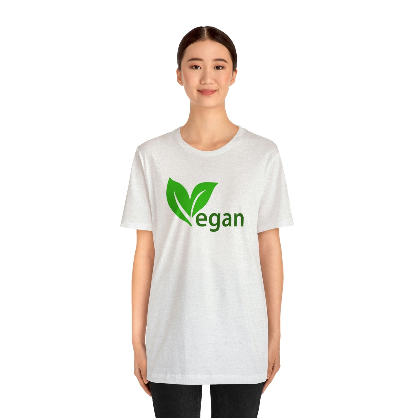 Vegan Unisex Jersey Short Sleeve Tee