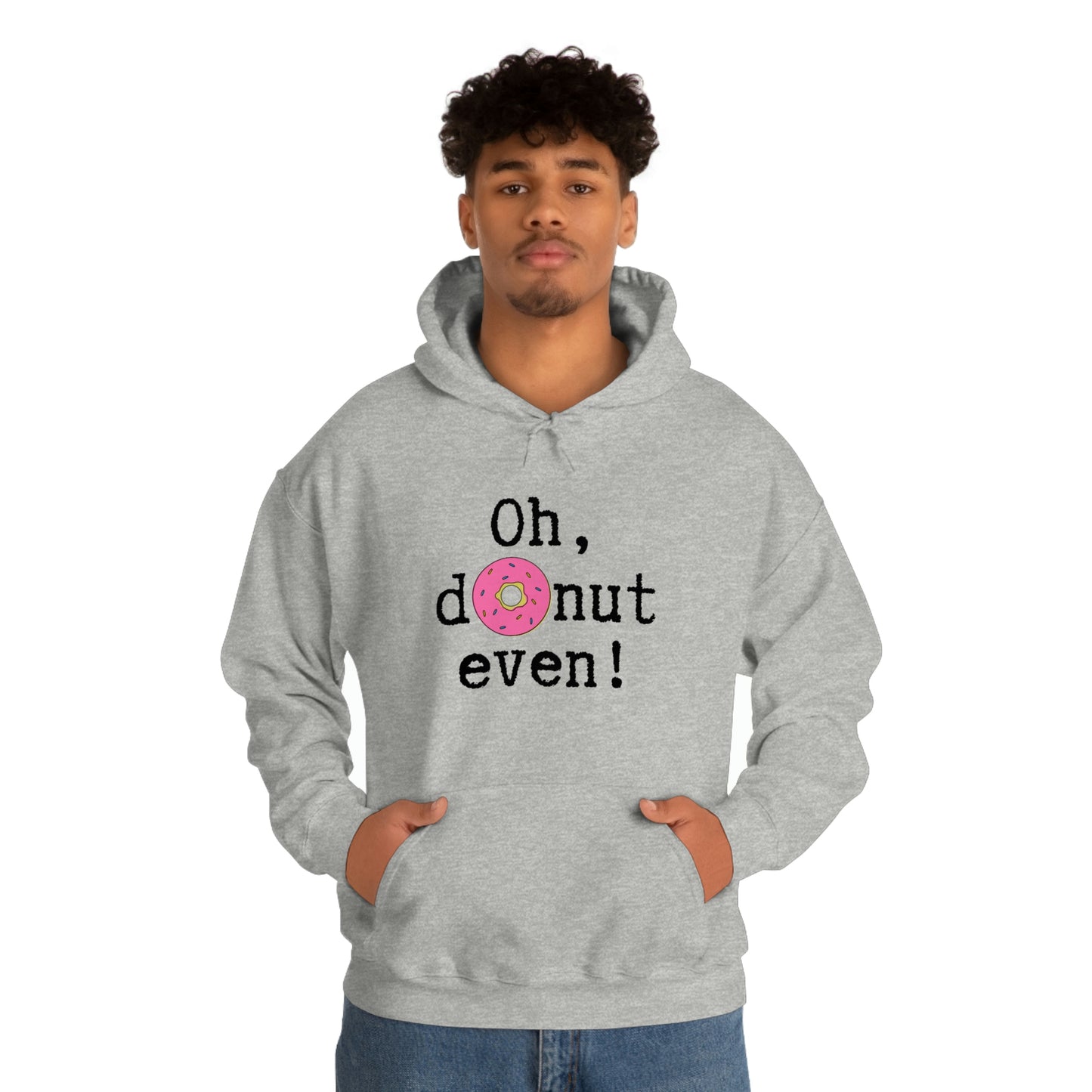 Oh Donut Even Unisex Heavy Blend™ Hooded Sweatshirt